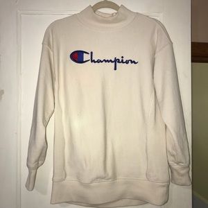 Champion cream color crew neck
